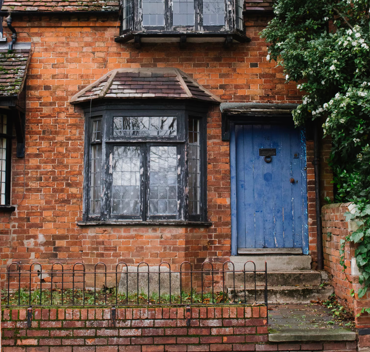 Historic house being deconstructed